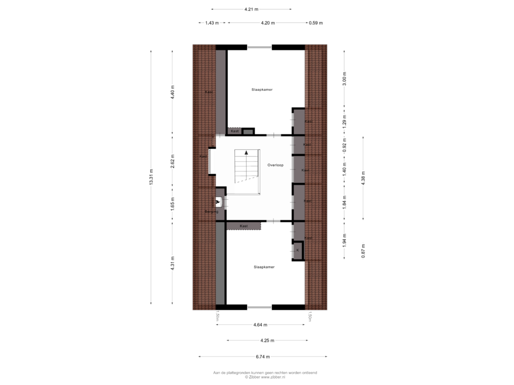 Bekijk plattegrond van Eerste Verdieping van Julianastraat 22