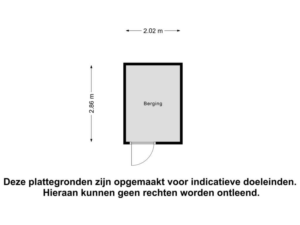 Bekijk plattegrond van Berging van Korrelhoed 44