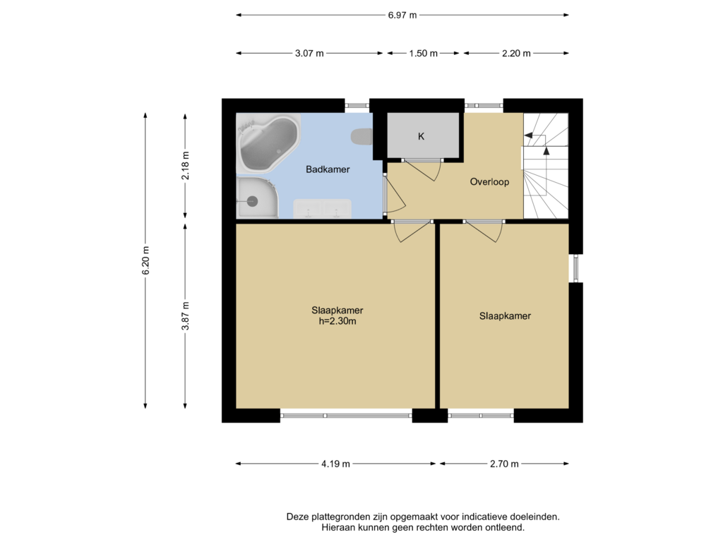 Bekijk plattegrond van Verdieping 1 van Ravehorst 19