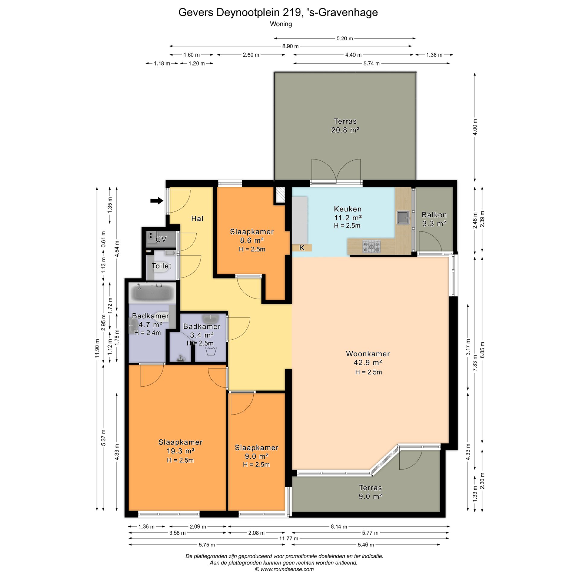 Foto 9 van Gevers Deynootplein 219