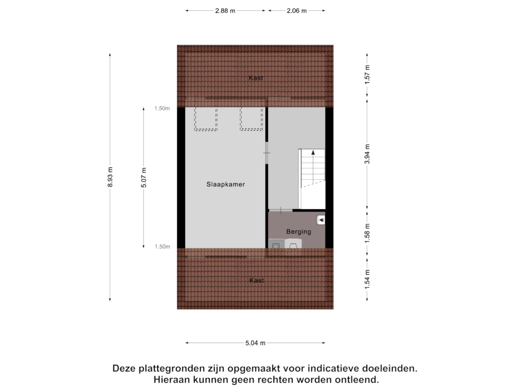 View floorplan of Tweede Verdieping of Elleboog 4