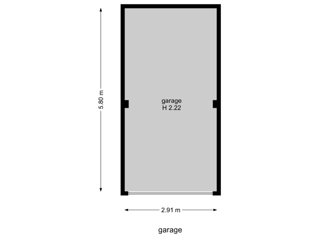 Bekijk plattegrond van garage van Deijlerweg 112