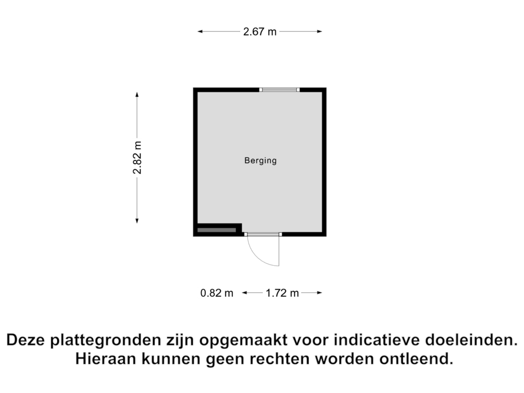 View floorplan of Berging of Langswater 587