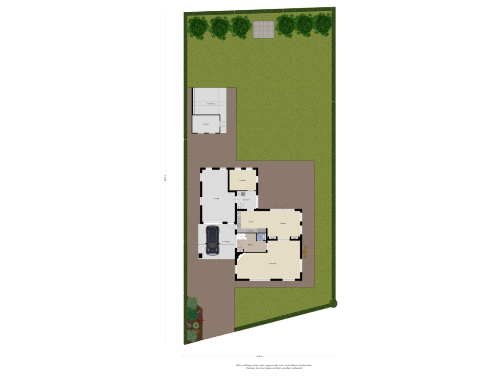 Bekijk plattegrond van Begane Grond Tuin van Túnmelt 16