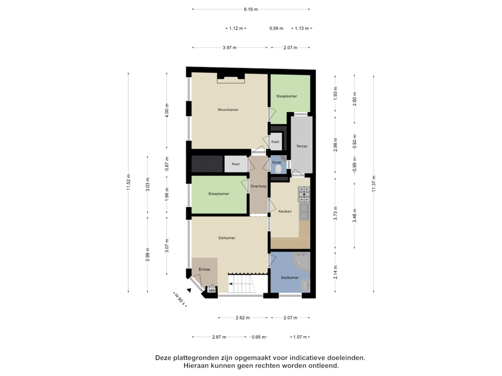 Bekijk plattegrond van Begane Grond van Lange Lakenstraat 26