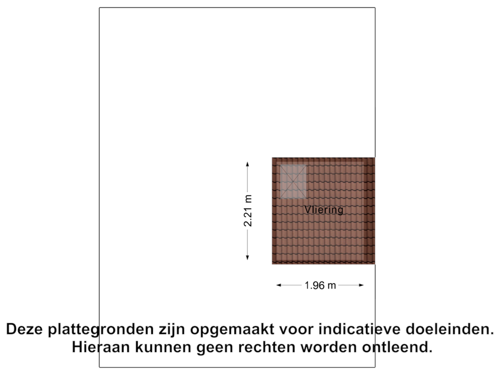 Bekijk plattegrond van Vliering van De Hoefslag 21