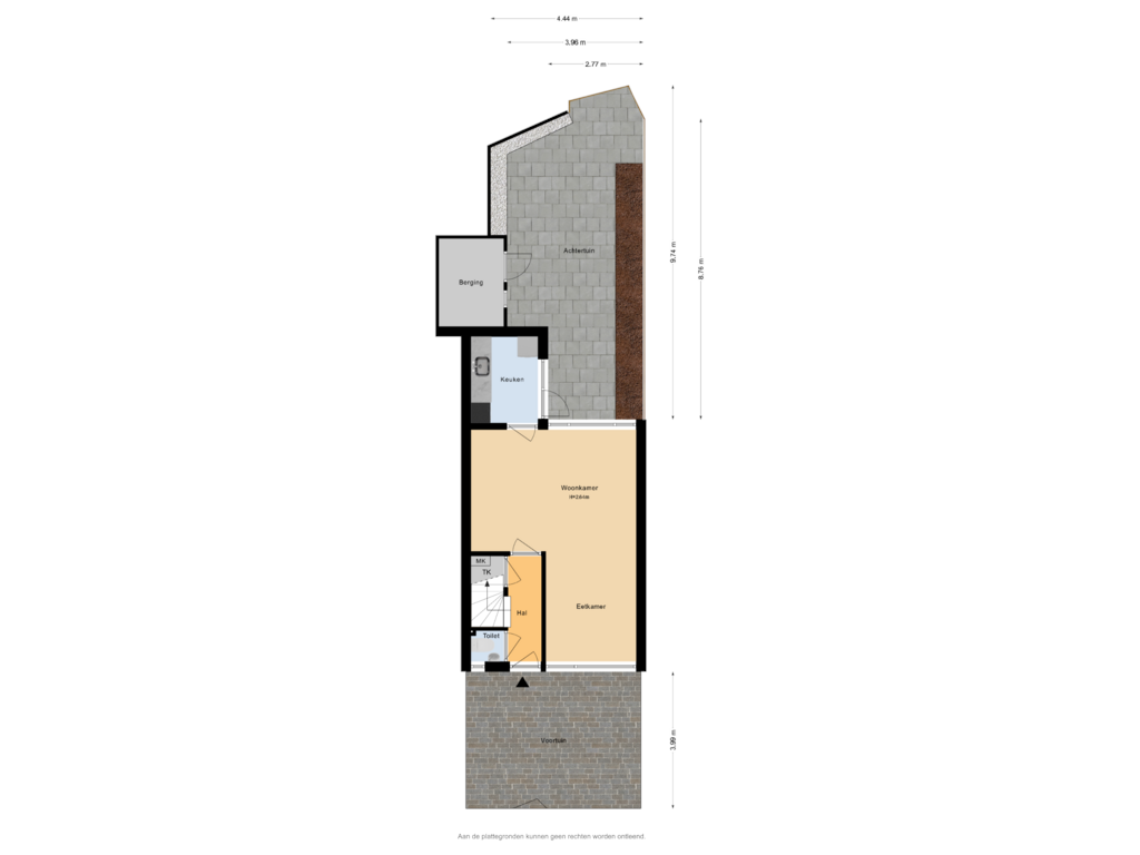 Bekijk plattegrond van Situatie van Koomansstraat 46