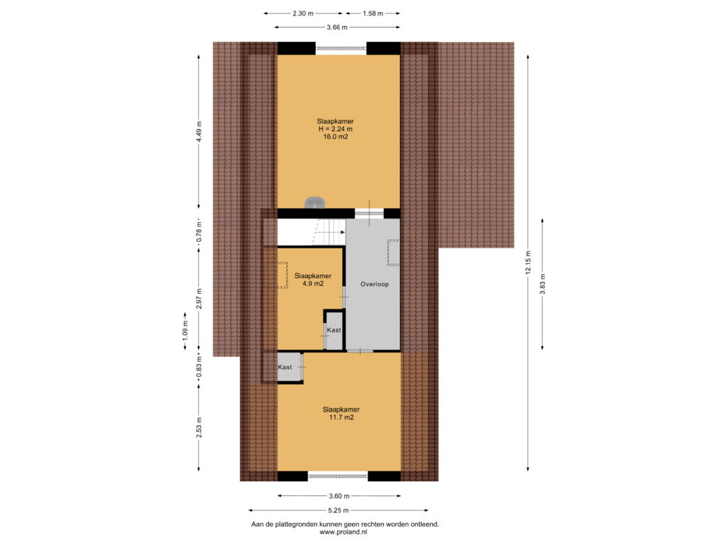 Bekijk plattegrond van 1e Verdieping van van Panhuysweg 12