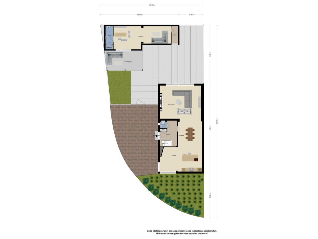 Bekijk plattegrond van Begane Grond_Tuin van Commissaris De Quaylaan 41