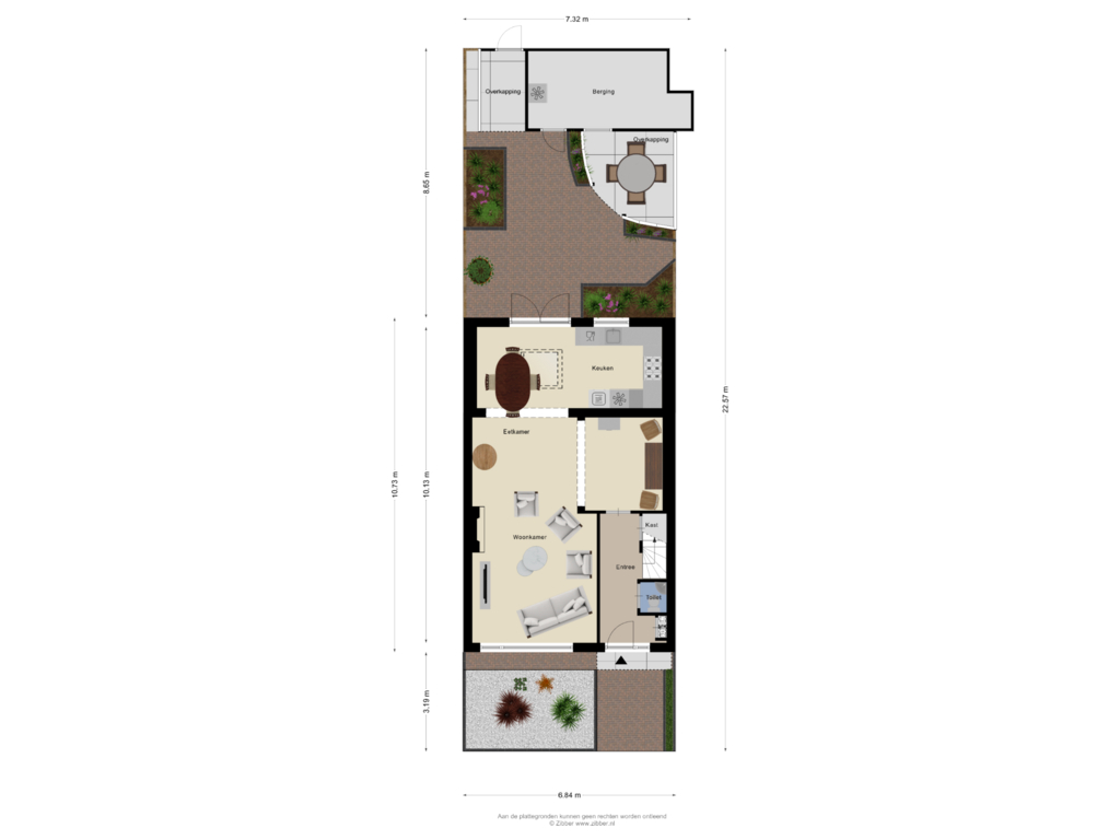 Bekijk plattegrond van Begane grond_ Tuin van Dijkmanstraat 28