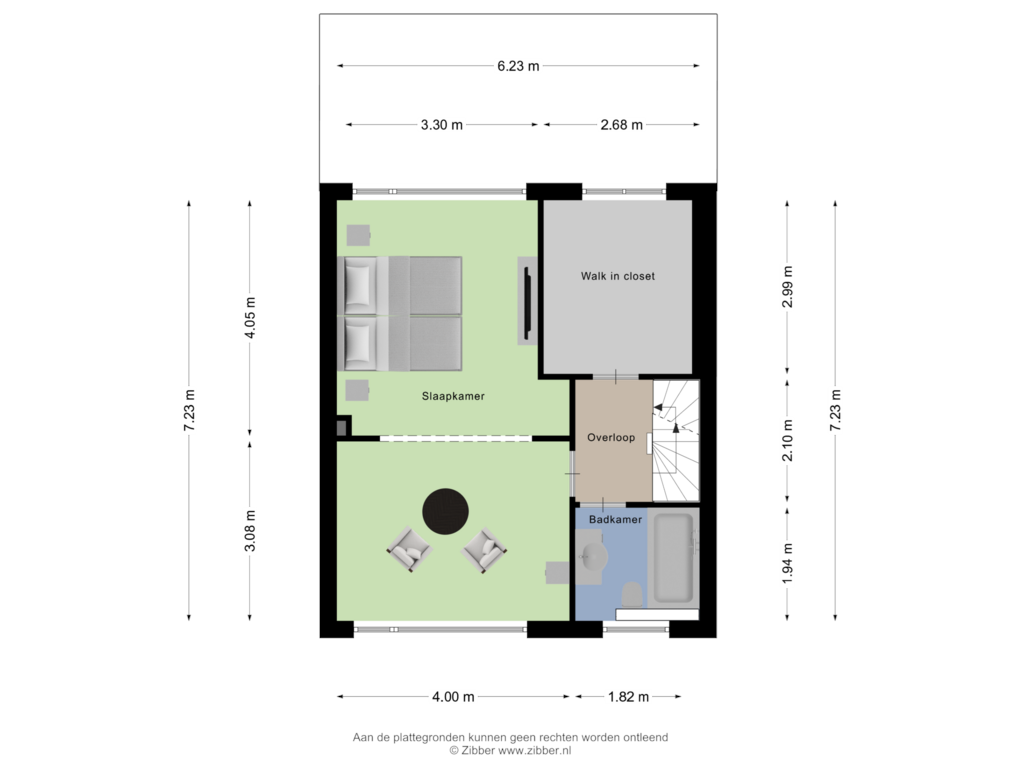 Bekijk plattegrond van Eerste verdieping van Dijkmanstraat 28