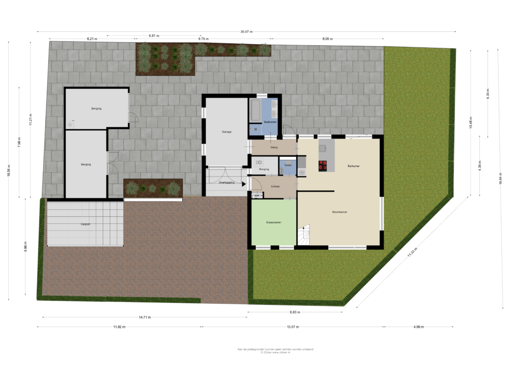 Bekijk plattegrond van Begane grond_Tuin van van Brederodestraat 54