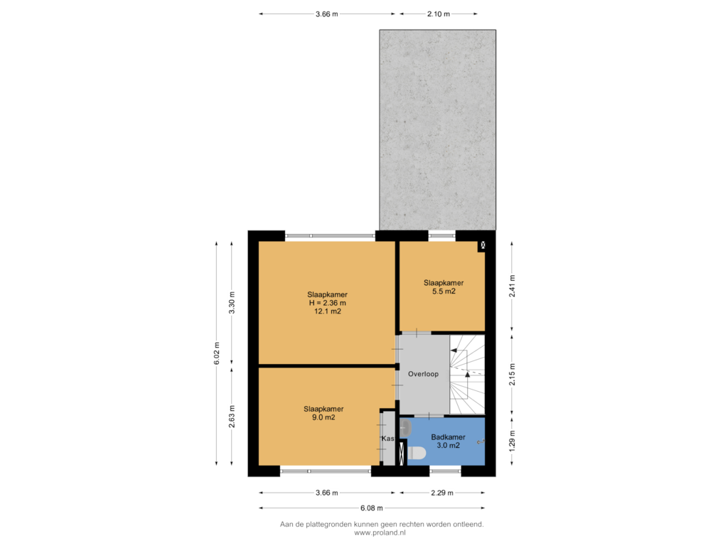 View floorplan of 1e Verdieping of Pieter Zeemanlaan 34