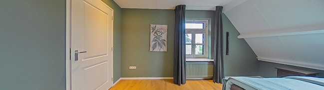 Bekijk 360° foto van Één van de slaapkamers op de verdieping van Maasdijk 22