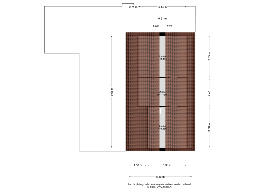 Bekijk plattegrond van Zolder van Schouw 20