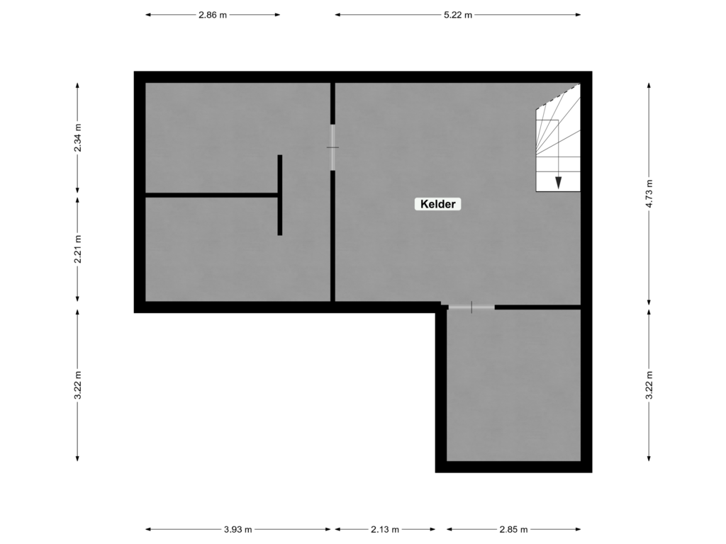 Bekijk plattegrond van Floor 4 van Akerstraat 128