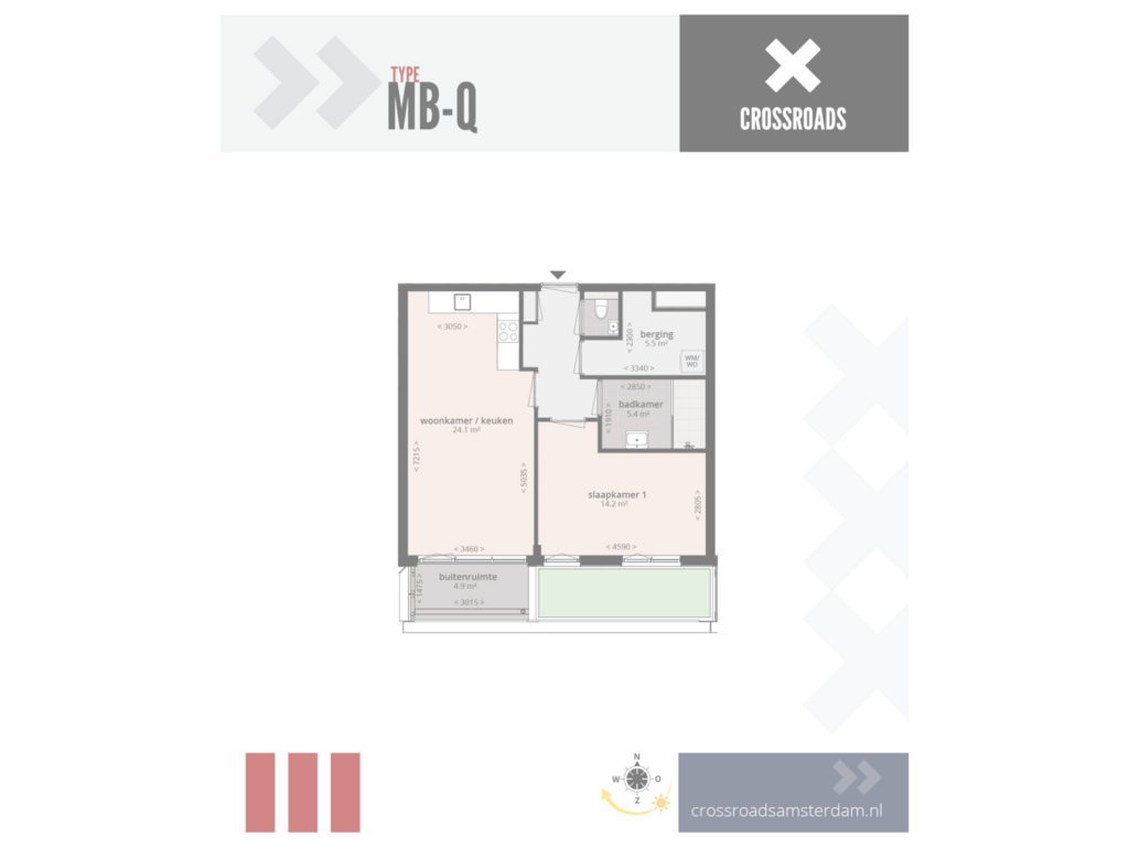 Bekijk plattegrond van First floor van Radarweg 253-C