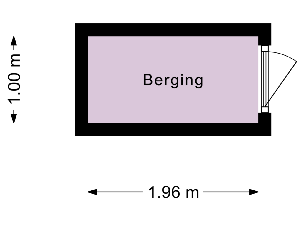 Bekijk plattegrond van Berging van Kattenburgergracht 11-C