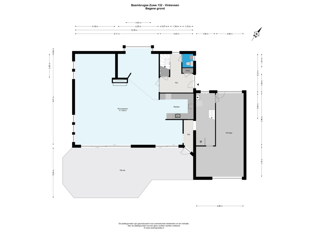 Bekijk plattegrond van Begane_grond van Baambrugse Zuwe 132