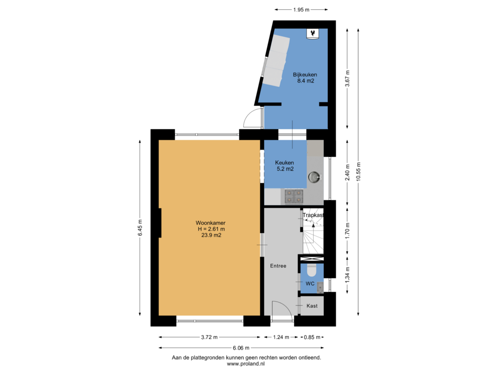 Bekijk plattegrond van Begane Grond van Van Helsdingenstraat 19