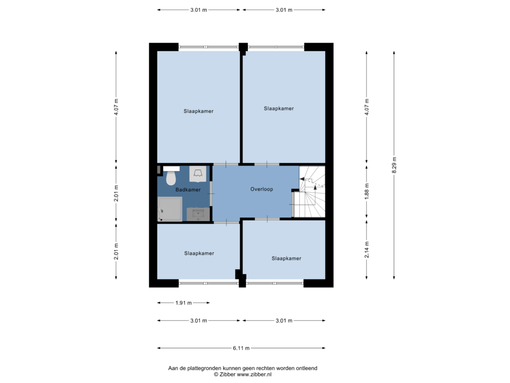 Bekijk plattegrond van Eerste Verdieping van Lucernehof 82