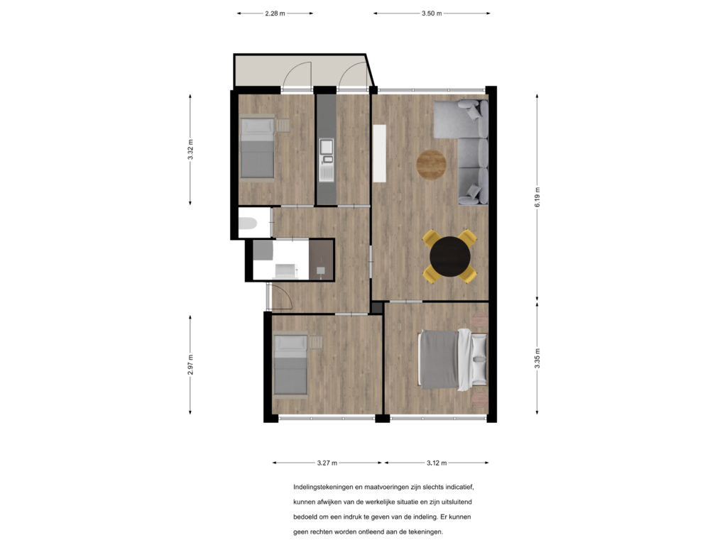 Bekijk plattegrond van First floor van Thomas à Kempisstraat 162