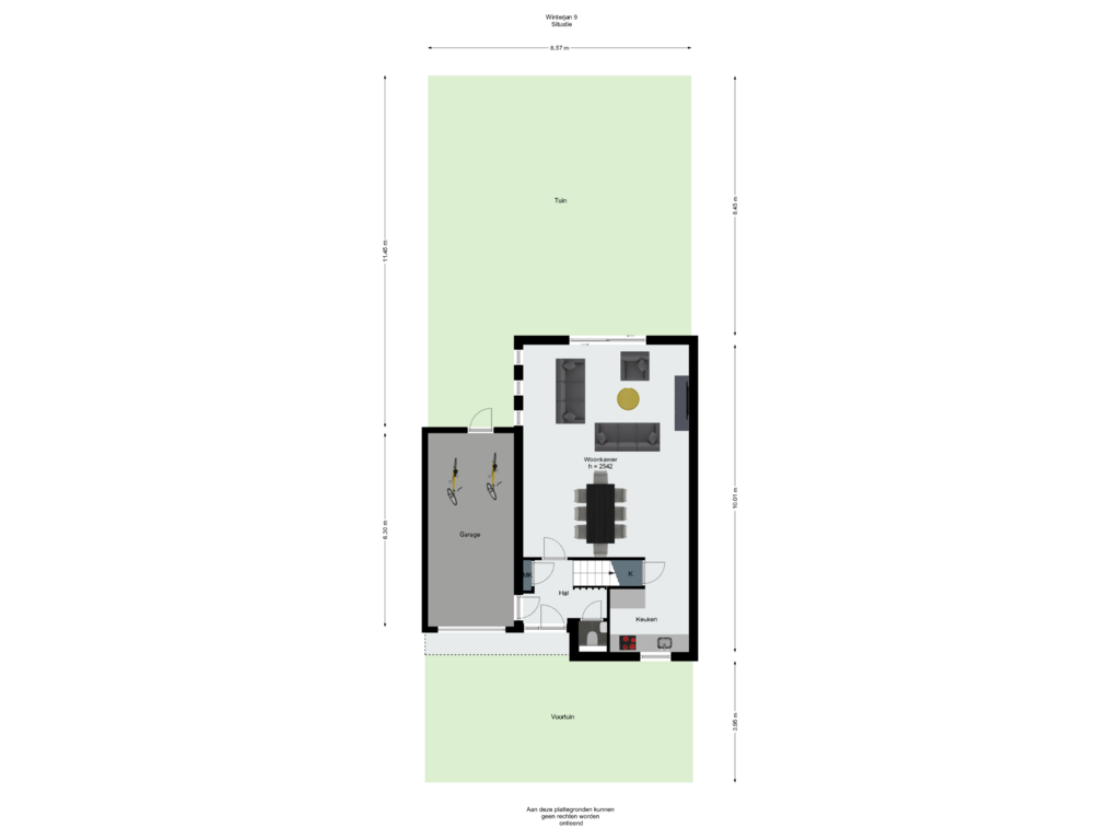 View floorplan of Situatie of Winterjan 9