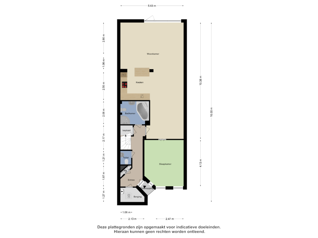 Bekijk plattegrond van Begane Grond van Kempenhof 50