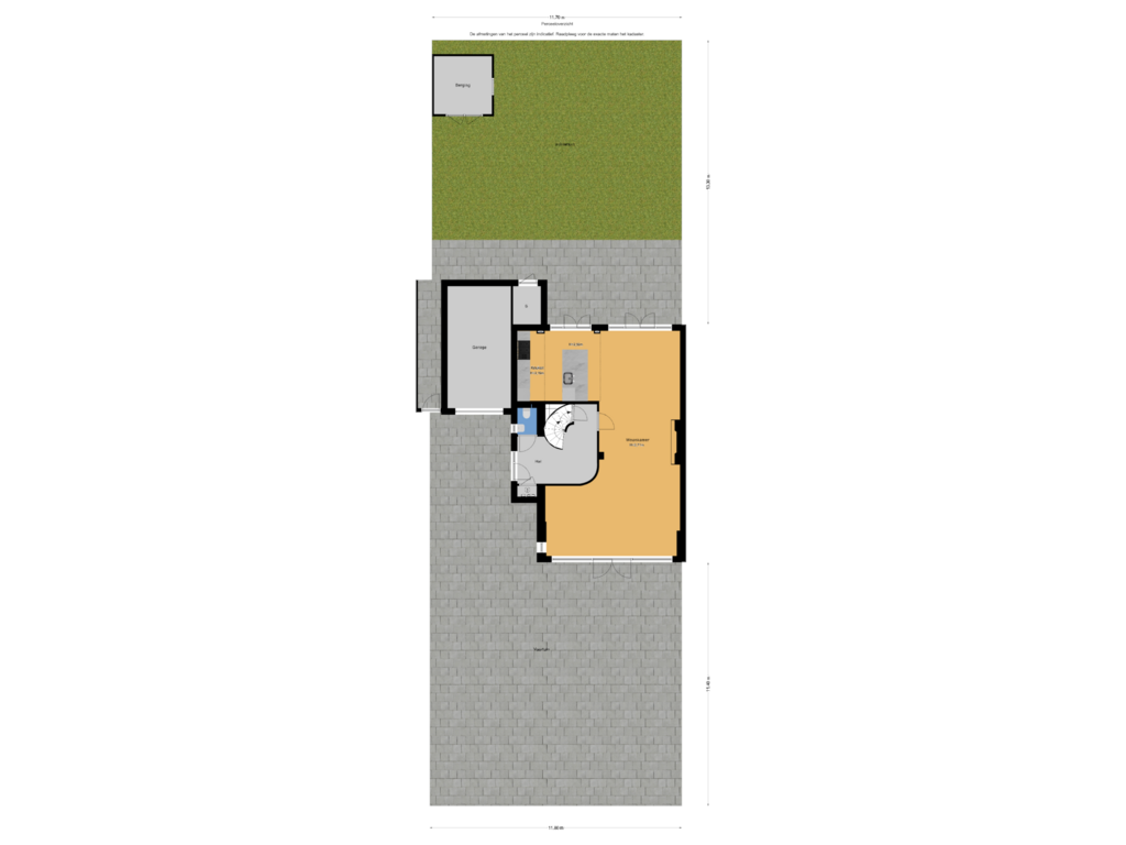 Bekijk plattegrond van Perceeloverzicht van Sportlaan 359