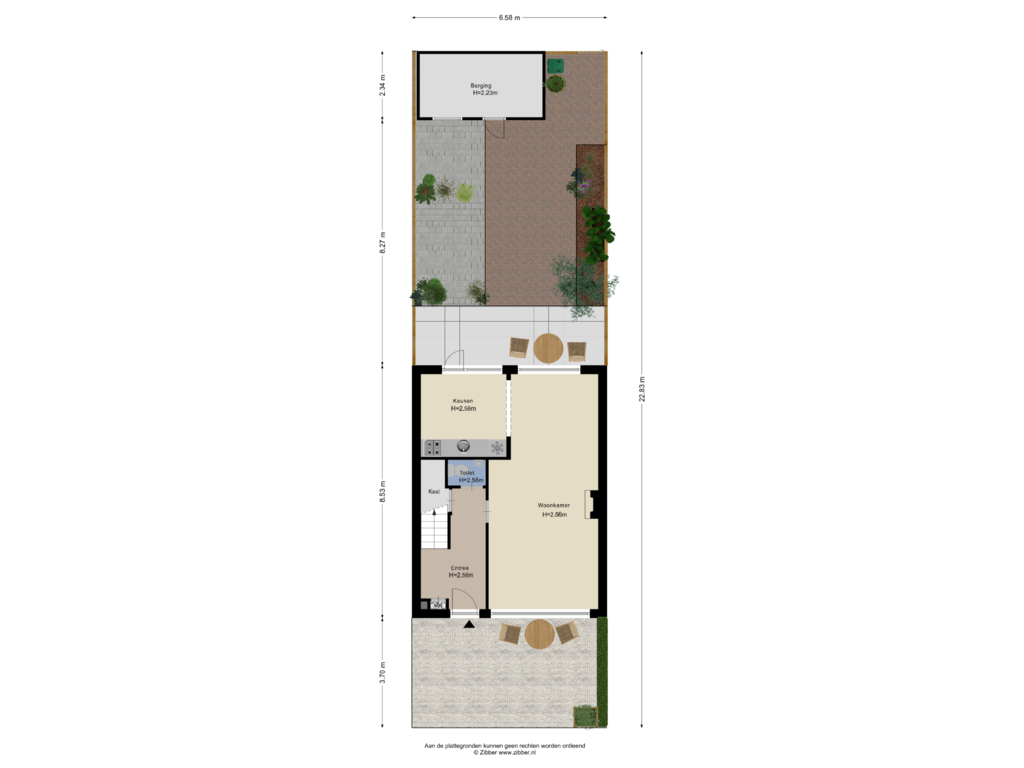 Bekijk plattegrond van Begane Grond_Tuin van Gootsehoek 65