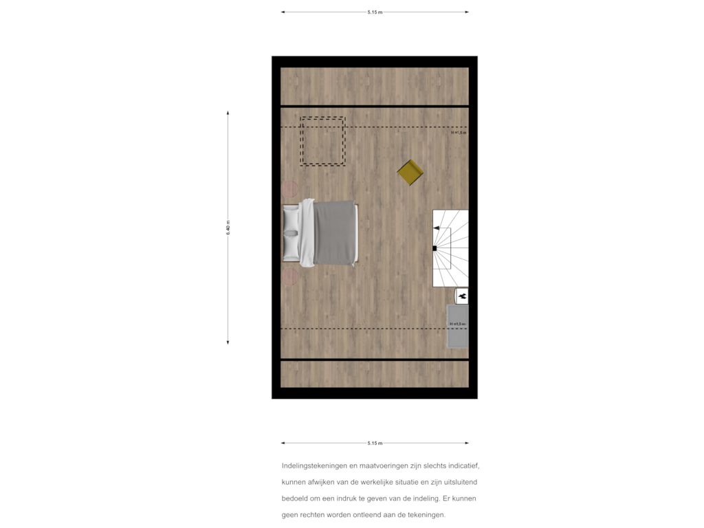 Bekijk plattegrond van Tweede etage van Jeanne van Schaik-Willingstraat 5