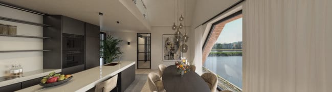 View 360° photo of woonkamer of Haveneiland Fase 2 (Middelsee)