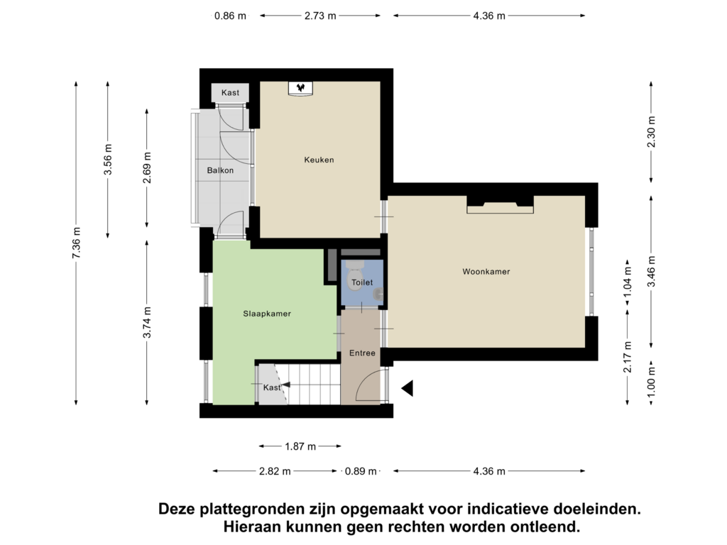 Bekijk plattegrond van Begane Grond van Schalk Burgerstraat 24