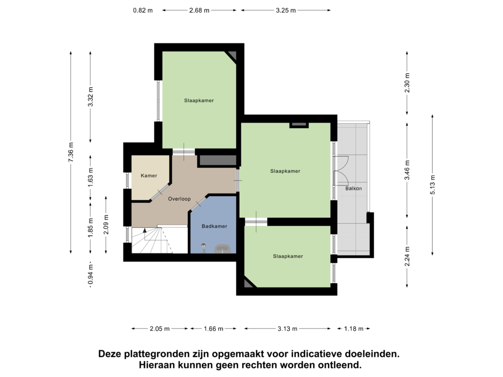 Bekijk plattegrond van Eerste Verdieping van Schalk Burgerstraat 24