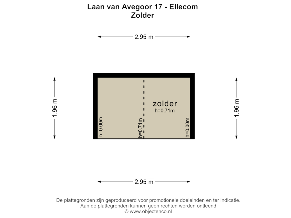 Bekijk plattegrond van ZOLDER van Laan van Avegoor 17