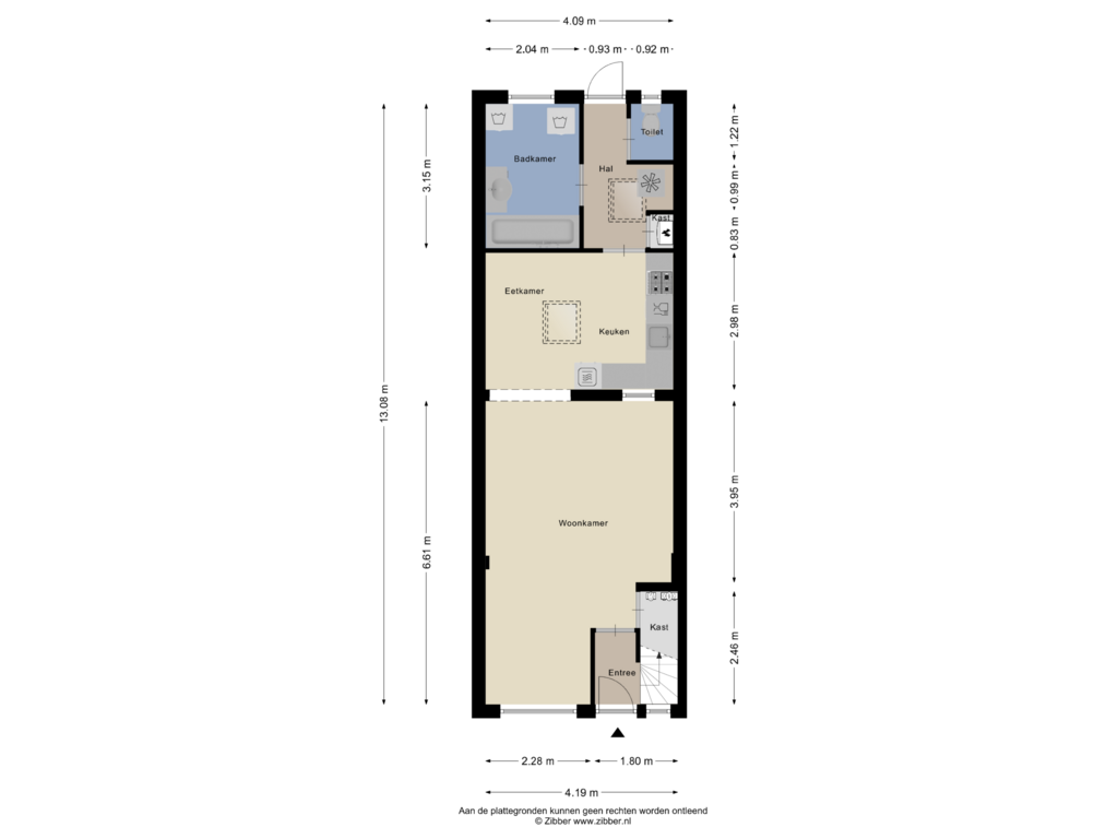 Bekijk plattegrond van Begane Grond van Nicolaas Beetsstraat 17