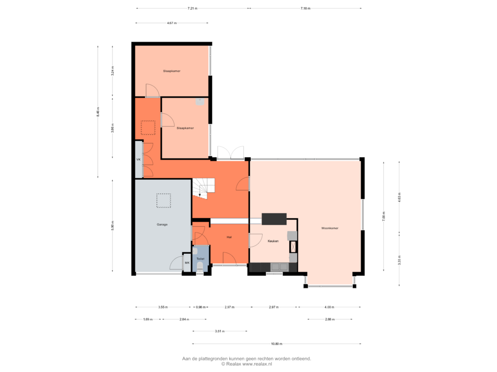 Bekijk plattegrond van Begane grond van Dommeloord 17