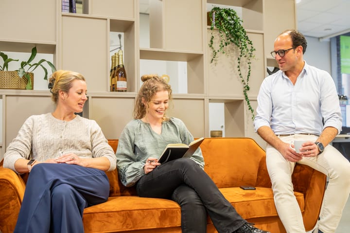 Een promotiefoto voor op kantoor