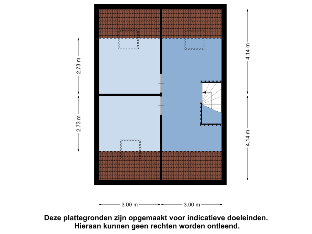 Bekijk plattegrond van 2e verdieping van Groenkampen 40