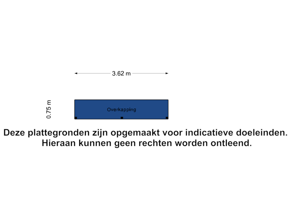 Bekijk plattegrond van Overkapping van Vrijdagstraat 24