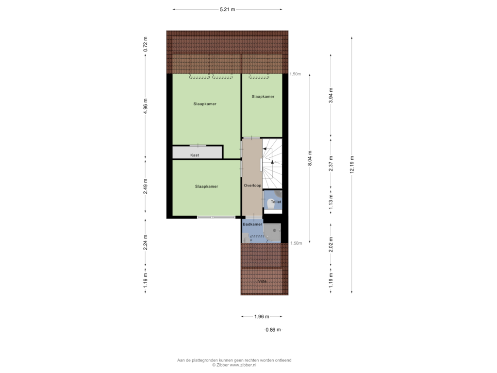 Bekijk plattegrond van Eerste Verdieping van Snoekenveen 963