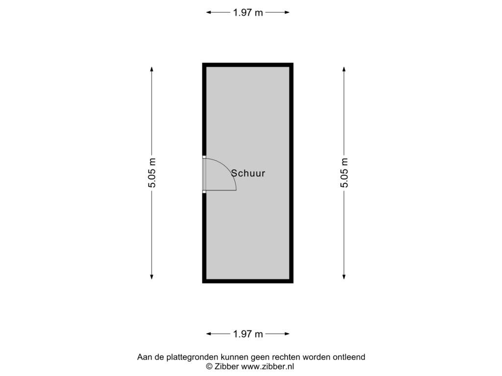 Bekijk plattegrond van Schuur van Kreuzenstraat 23