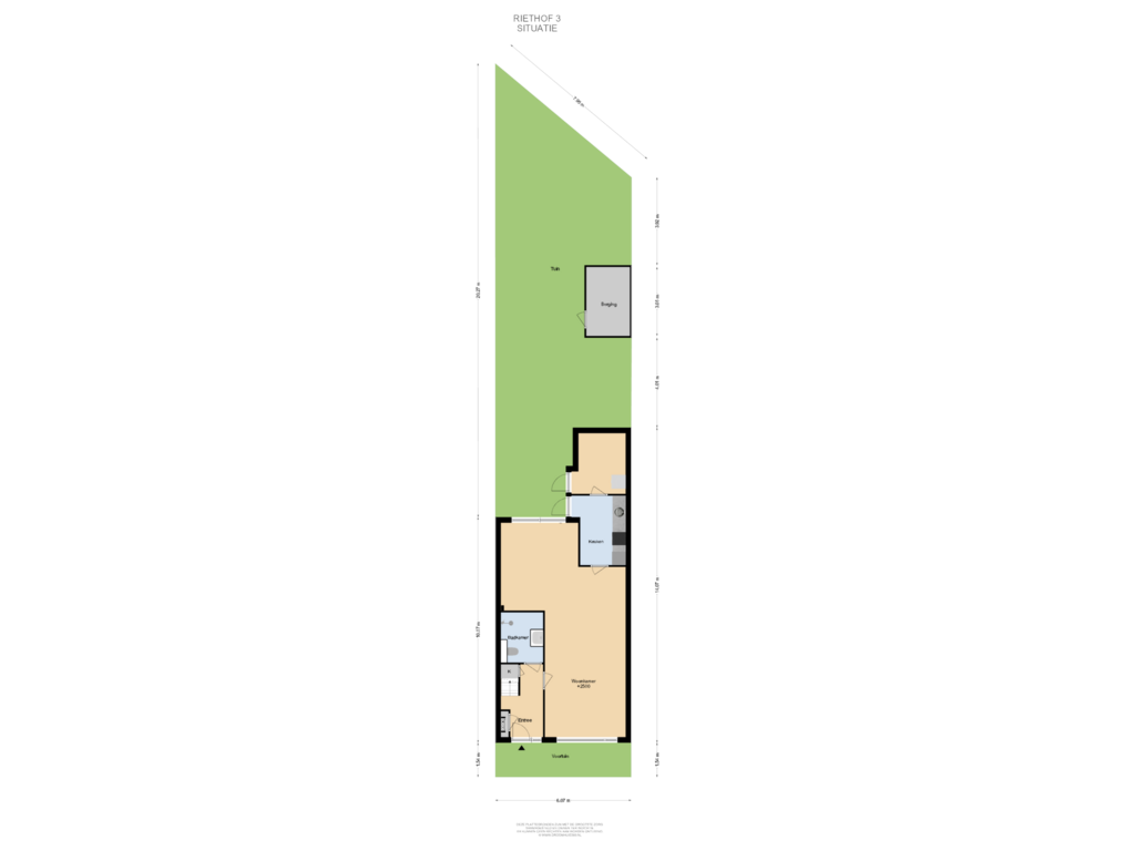 Bekijk plattegrond van Situatie van Riethof 3