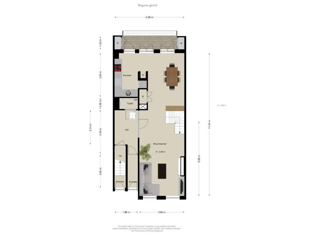 Bekijk plattegrond van Begane grond van Gijsbrecht van Aemstelstraat 11