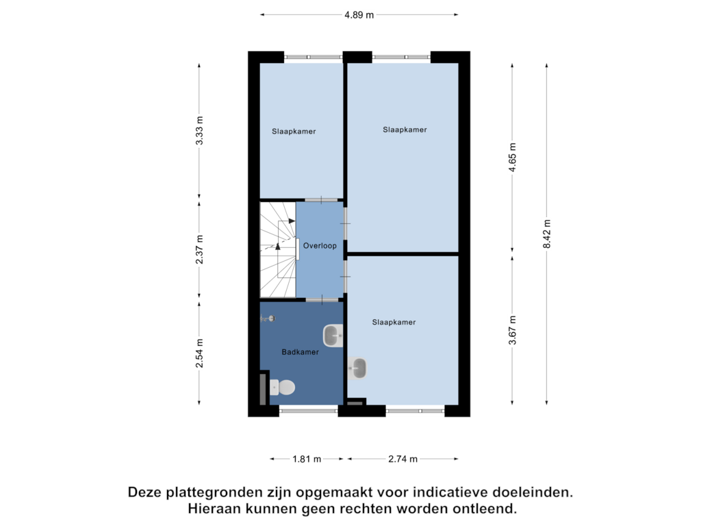 Bekijk plattegrond van Eerste Verdieping van Kogge 05 10