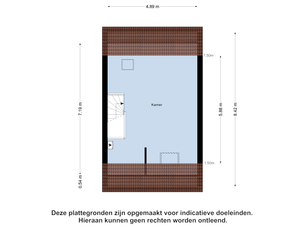 Bekijk plattegrond van Tweede Verdieping van Kogge 05 10