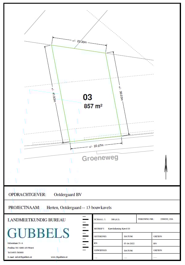 Foto 2 van Bouwkavels (Bouwnr. 3)