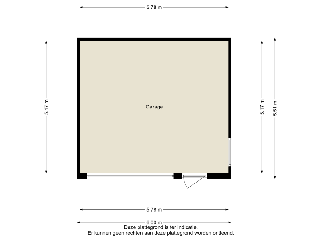 Bekijk plattegrond van Garage van Veldkampen 9