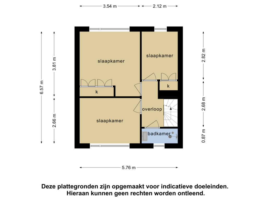 Bekijk plattegrond van 1e Verdieping van Lansing 33