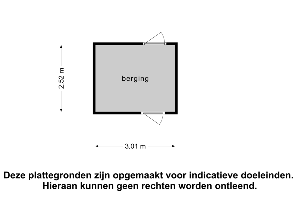 Bekijk plattegrond van Berging van Lansing 33